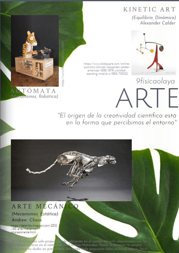 propuestas para artes